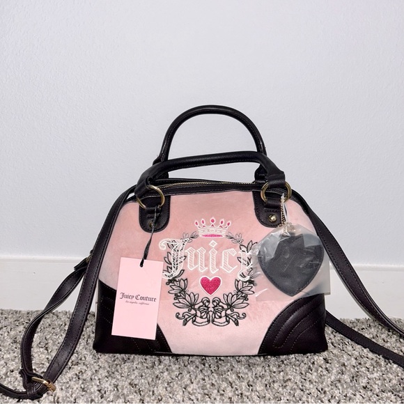 Juicy Couture Handbags - Juicy Couture Pink Bowler bag